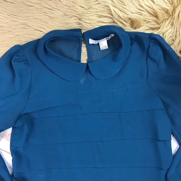 Forever 21 Blue peter collar blouse - Picture 4 of 7